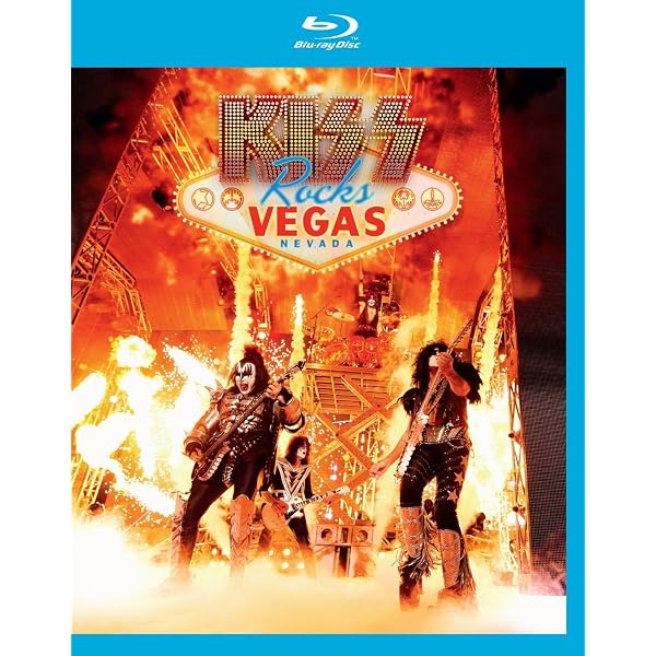 Amazon.co.jp: キッス・ロックス・ヴェガス【初回限定盤Blu-ray+2枚組