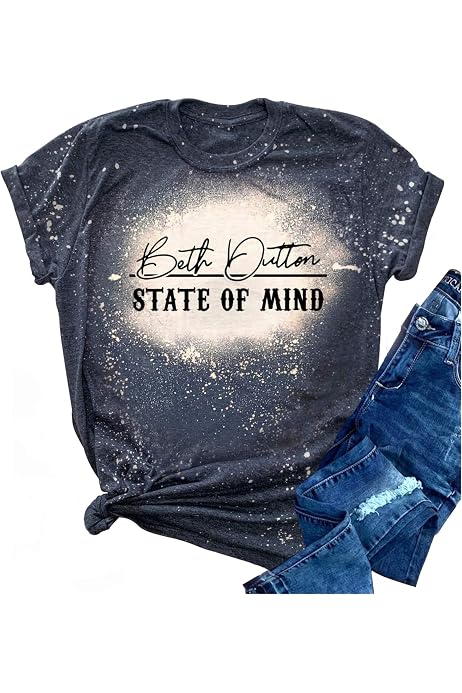 Beth Dutton T Shirt Women Funny Short 