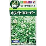 タキイ種苗 緑肥 緑化・景観用 ホワイトクローバー フィア 土づくりの強い味方。緑肥