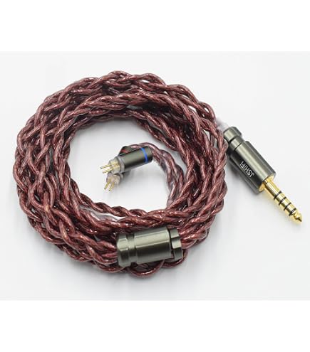 Amazon.co.jp: 【JSHiFi-金烏】リケーブル 8N単結晶銅銀メッキ＋希土銅