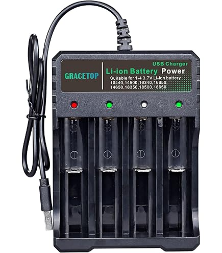 Amazon.co.jp: 18650/26650/14500/16340/10440リチウムイオン電池対応