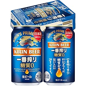 【2020年10月新発売】【ビール】キリン一番搾り 糖質ゼロ [ 350ml×24本 ]