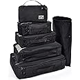 MOKETT Packing Cubes, 6 Pieces Packing Cubes Luggage Travel Packing Organizers for Travel Accessories