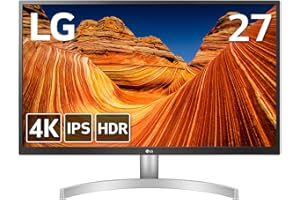 【Amazon.co.jp 限定】LG モニター ディスプレイ 27UL500-W 27インチ/グラフィック、動画編集、映画、VOD視聴/4K / HDR / IPS非光沢 / FreeSync対応 / ブルーライト低減機能 / HDMI×2、Dis