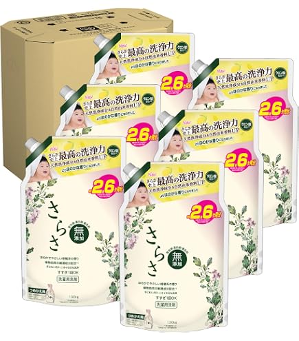 Amazon | P&G さらさ洗剤ジェル詰替ウルトラジャンボ【ケース販売