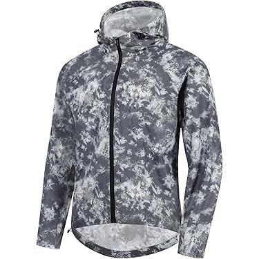 KALKHOFF フード付きナイロンサイクルジャケット グレーBikes メンズ