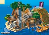 エンスカイ(ENSKY) MINECRAFT マインクラフト Beach Cabin 38×53cm ジグソーパズル 500ピース JIGSAW PUZZLE 500-501 3才以上
