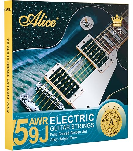 Corde Per Chitarra Elettrica EN09 9-42, Super Leggere, Adatte Per Yamaha E Altre Chitarre