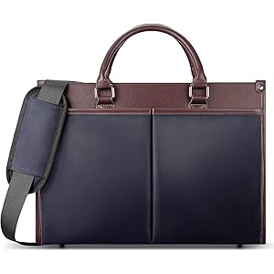 Dakuly ビジネスバッグ メンズ 就活 バッグ 手提げ 自立 大容量 2WAY A4対応 撥水加工 コンパクト カバ…