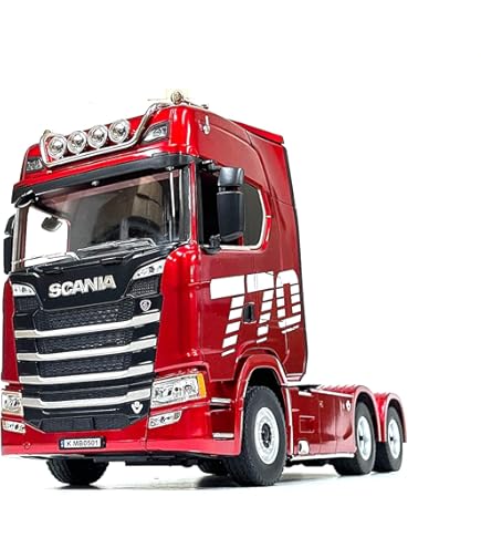 Amazon | NZG 1/18 Scania V8 730S 4x2 Tractor グレー スカニア