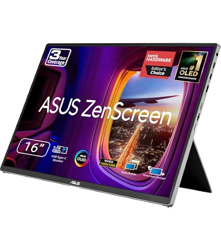 Amazon.co.jp: ASUS ZenScreen 24インチ 1080P ポータブルUSBモニター