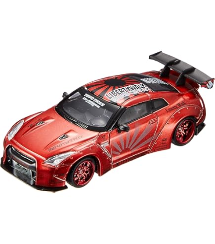 minigt / LB★WORKS R35 GT-R Type1 MINI GT 1/64スケール「LB☆WORKS 日産GT-R (R35) Type 1, Rear Wing