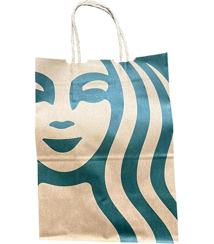 Amazon.co.jp: Starbucks Large Paper Bags, Set of 10 : Office Products
