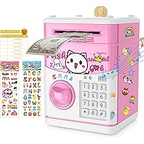 貯金箱　3種類　doughboy（タグ付き） カールじいさん　a&w 未使用品 Amazon.co.jp: Daconovo ATM キッズ貯金箱 男の子 女の子用