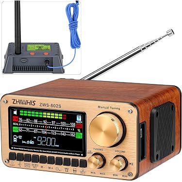 Amazon.co.jp: ZHIWHIS Bluetoothスピーカー ウッドケースラジオ 専用