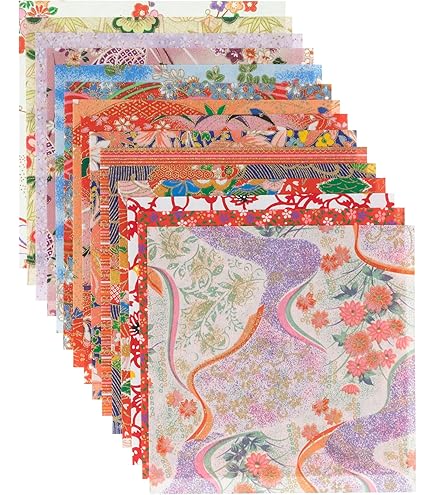 のらくろ　千代紙 Amazon | ショウワグリム 折り紙 しわがみ 和紙千代紙 260×380