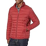 Amazon Essentials Men's Packable Lightweight Water-Resistant Puffer Jacket (Available in Big & Tall)