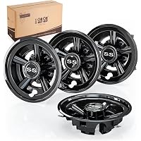 GT Golf Cart Hubcaps 8 inch Set of 4 