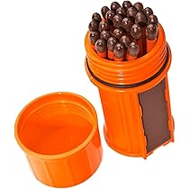 (未使用･未開封品)　ユーコ(UCO) 防水・防風 マッチ 焚火 アウトドア用  オレンジ 24451 サイズ79×径39mm p1m72rm Amazon | ユーコ(UCO) 防水・防風 マッチ 焚火 アウトドア用