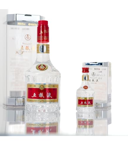Amazon.co.jp: 五粮液 2本 500ml アルコール52度 箱付 中国酒 白酒 濃