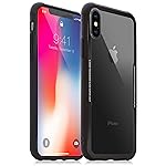 【MIMS】 iPhone X クリアケース ブラック [ 背面 ガラス ] [ TPU ケース ] [ 落下 耐衝撃 吸収 ] [ Qi 充電 対応 ] [ 全面保護 ストラップホール付き ] アイフォンX カバー iPhoneXケース iPhoneX ケース iPhone10ケース iPhone10 ケース IPX-CASE-3-BLKv
