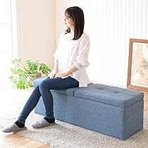 山善(YAMAZEN) 収納スツール グレージュ FBS-120(GRG) Amazon｜山善(YAMAZEN) 収納スツール ダブルサイズ 2人掛け