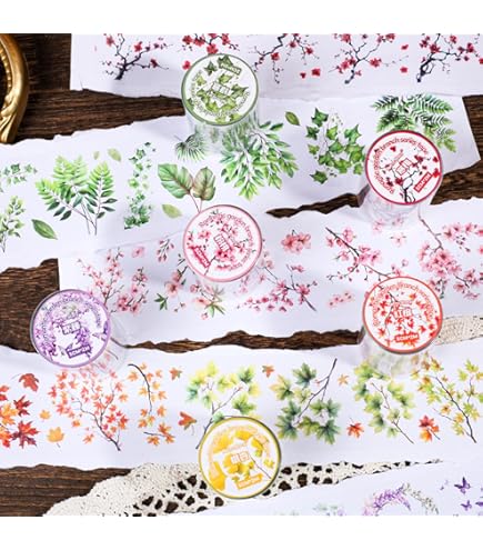 Amazon.co.jp: 海外マスキングテープ PET マステ 桃 5m: 文房具