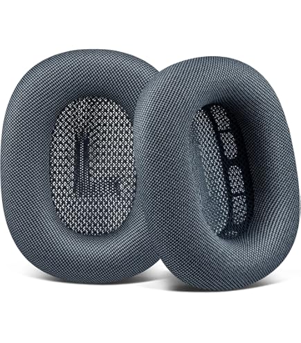Amazon | イヤークッション Apple AirPods Maxヘッドホン用 メッシュ