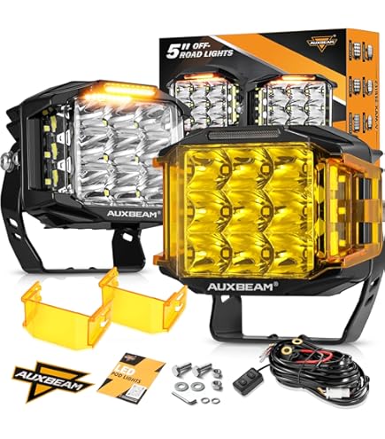 Amazon | KC HiLiTES FLEX ERA 3 Dual Mode SAE Fog Lights - 2-Light
