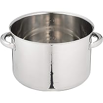 業務用EBM モリブデンジ 半寸胴鍋 目盛付33cm 深さ 22cm18L 蓋付 81BPn2dqjEL._AC_UL210_SR210,