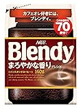 AGF ブレンディ まろやかな香りブレンド袋 140g 【 インスタントコーヒー 】【 水に溶けるコーヒー 】【 カフェオレ 好きに 】【 詰め替え 】