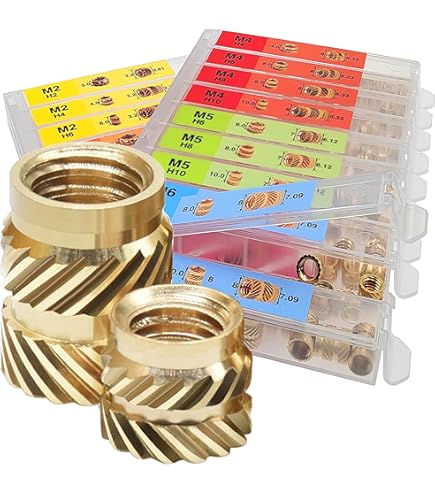 65 Pieces M6 X 30/35/40/45/50mm Button Head Socket Cap Screws Nuts