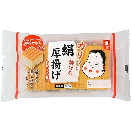 おかめ納豆 カリッと焼ける絹厚揚げ