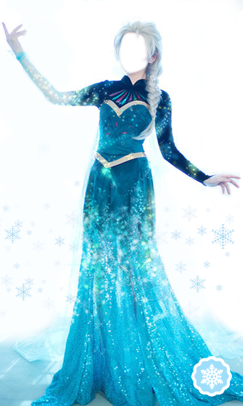 Ice queen dress Clearance