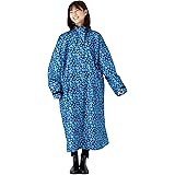 レインコート 自転車 LuLu Poche (ルルポンチョ) 軽量 通学 リュック ロング丈 袖ありレインポンチョ レディース メンズ 前開き ファスナー ポンチョ おしゃれ 大きいサイズ カッパ バイク 原付