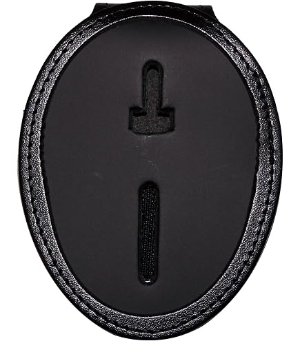 Amazon | Perfect Fit ドレスレザーバッジとIDケース LAPDバッジ用