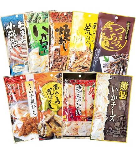 Amazon | なとり おつまみセット お楽しみ ランダム 10種10食入り