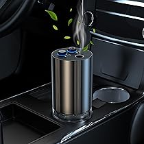 Amazon | 車用 ディフューザー アロマディフューザー 【ボタン