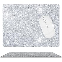 Amazon.co.jp: マウスパッド ダイアモンド シルバー グリッター
