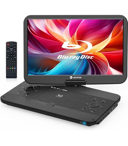 Amazon.co.jp: GOnavidio 17.6インチ ポータブルブルーレイDVD