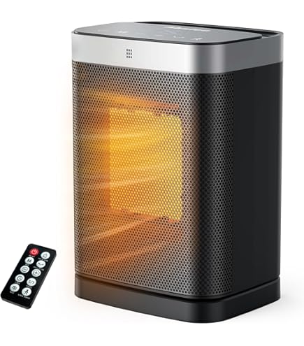 Amazon | セラミックヒーター 【2025冬新開発・LCDディスプレ表示