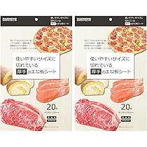 Amazon | 【お得な大容量40枚 11.6m】大日産業 厚手 まな板