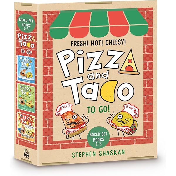 Amazon | Pizza and Taco: Who's the Best?: (A Graphic Novel