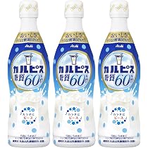 カルピス糖質60%オフ 470ml×3本 さわやか