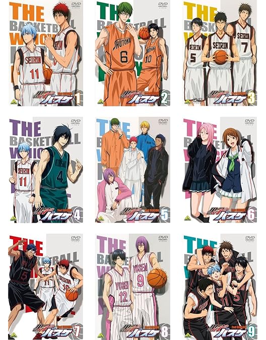 Amazon.co.jp: 黒子のバスケ 3rd SEASON 全9巻セット [マーケット