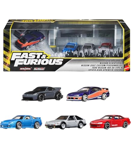 ワイルドスピードミニカー5台セット Amazon.co.jp: ホットウィール(Hot Wheels) ワイルド・スピード