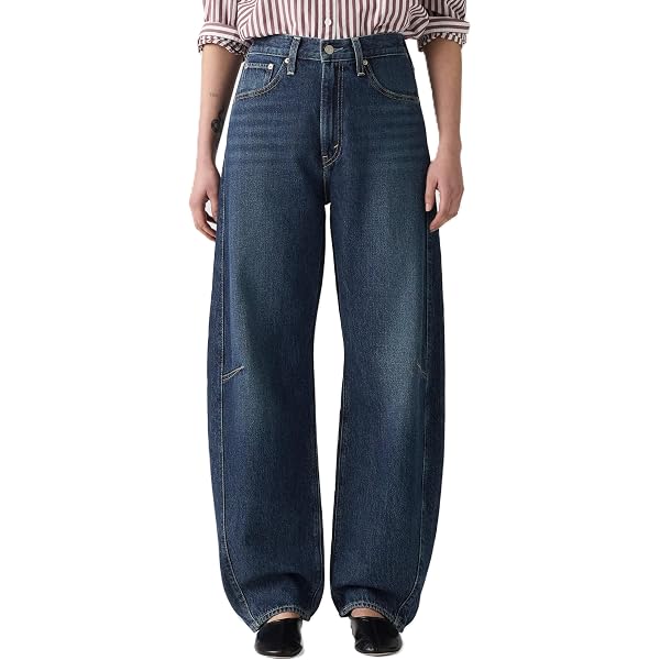 Amazon.co.jp: [リーバイス] ジーンズ XL ストレートバギー レディース