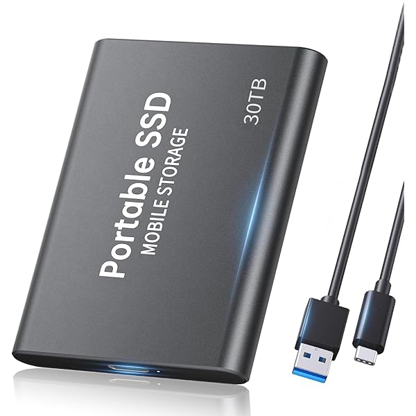 Amazon | SSD 外付け SSD 30TB 高速SSD USB3.2Gen1【Type-C 高速転送 