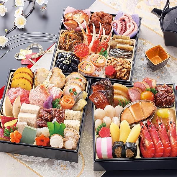 Amazon.co.jp: 【冷蔵 盛付済 おせち 解凍不要】京都東山 料亭