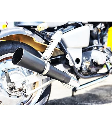 Amazon | W2-26NEWPB アウトレット エイプ 50 APE 対応 マフラー 爆音